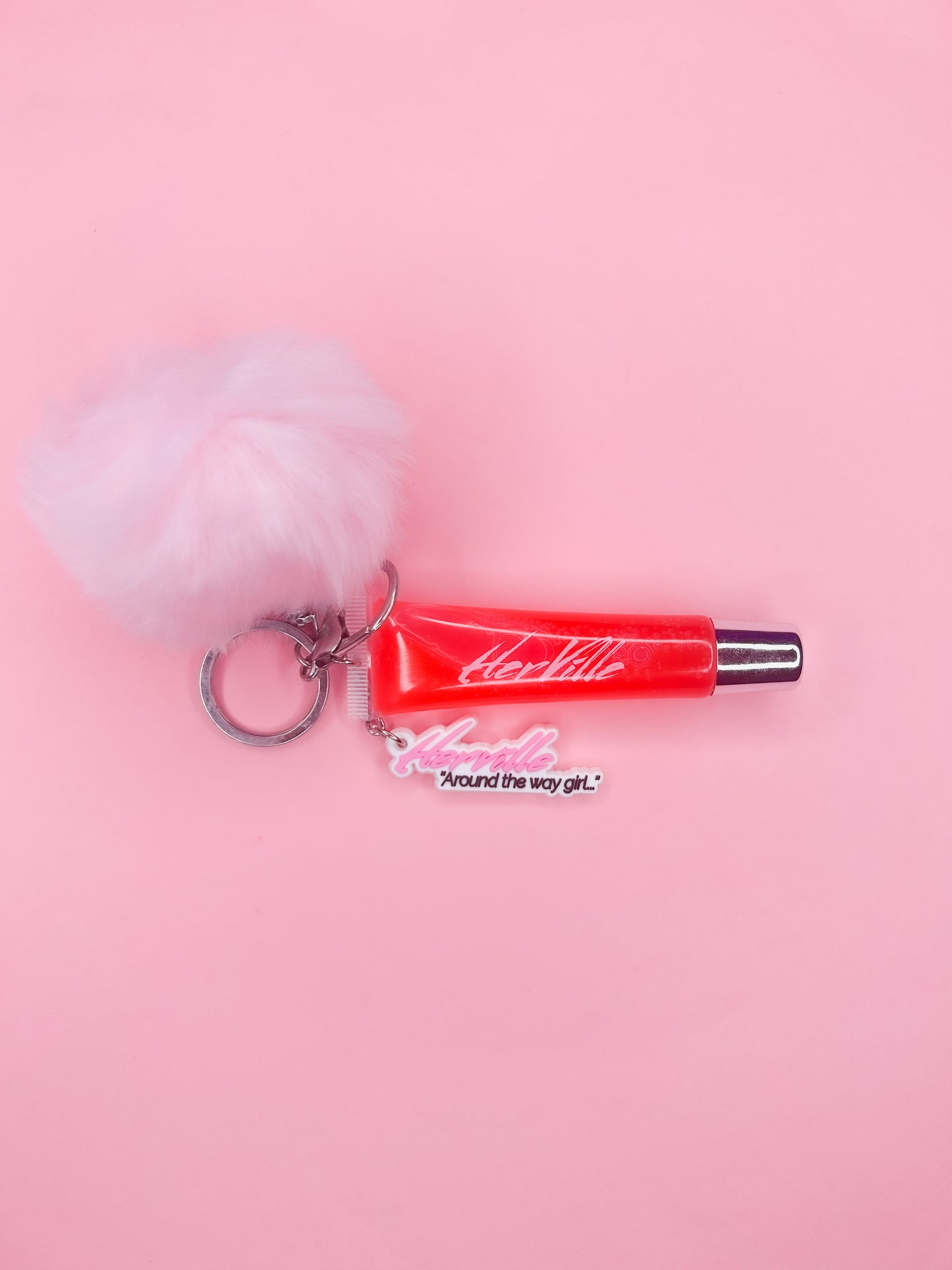 “Watermelon” Lip Gloss Keychain