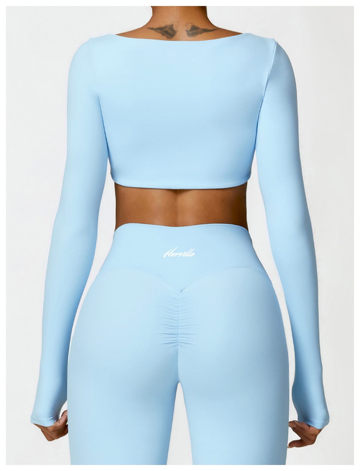 Sky Blue Active Leggings