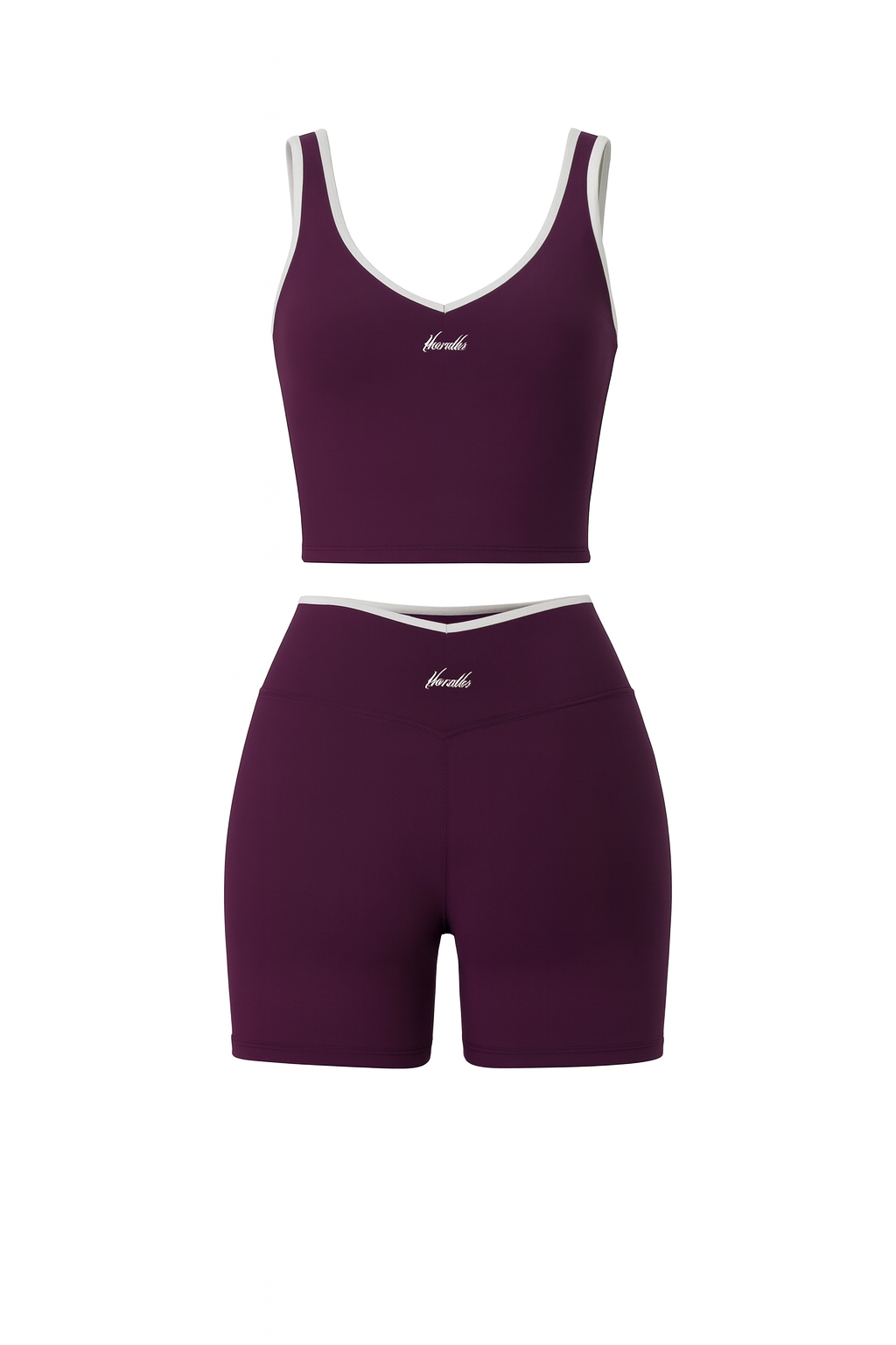 Plum Crop Top