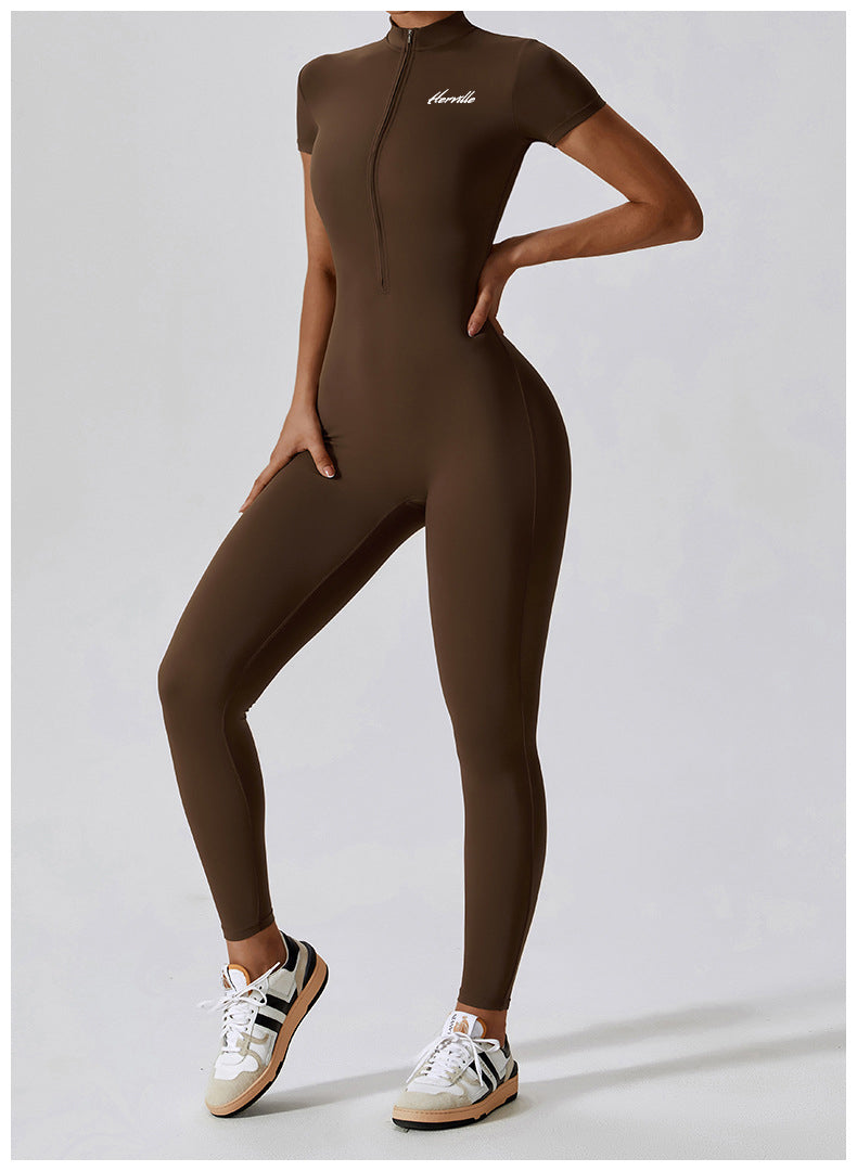 Chocolate Brown Jumpsuit