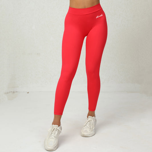 Raging Red Active Leggings