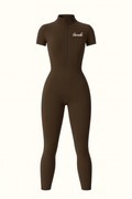 Chocolate Brown Jumpsuit