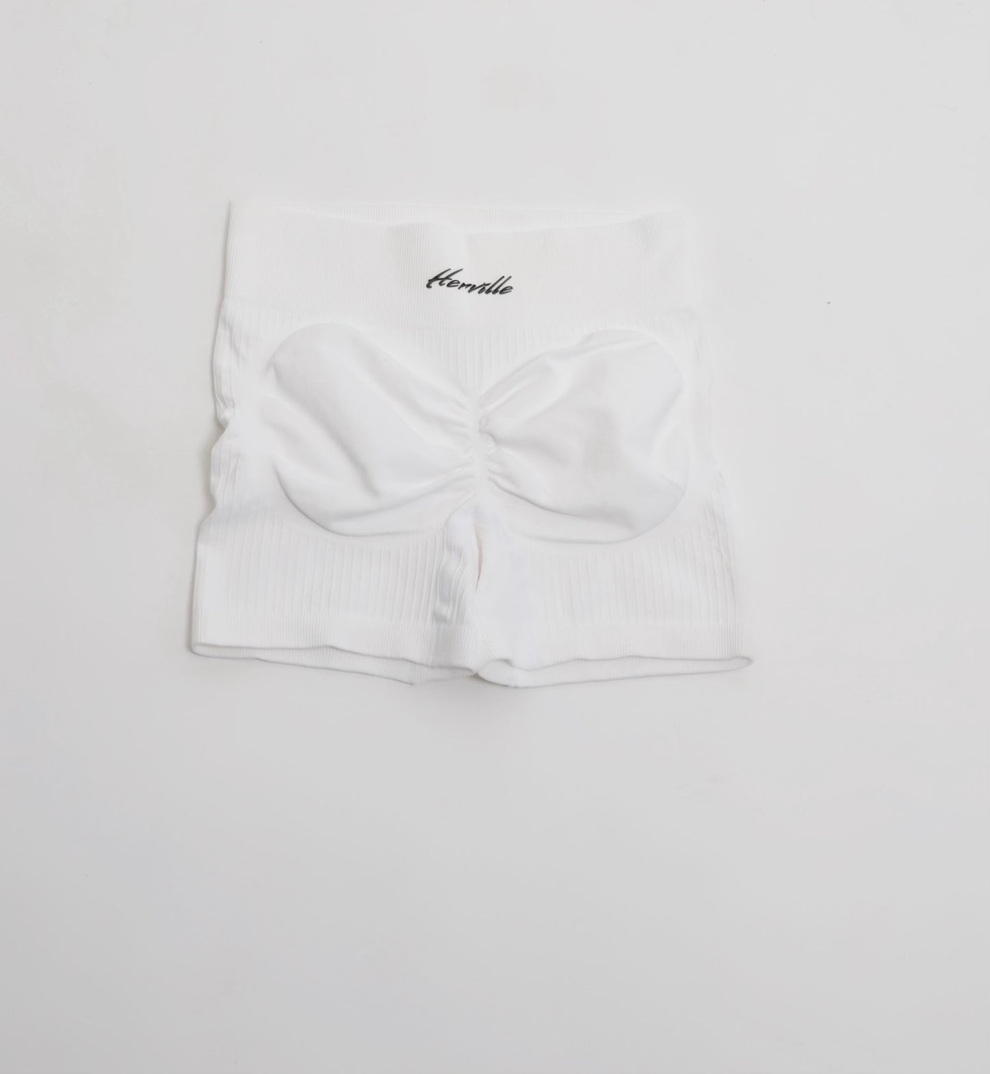 Milky White Active Shorts