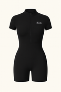 Black Active Romper