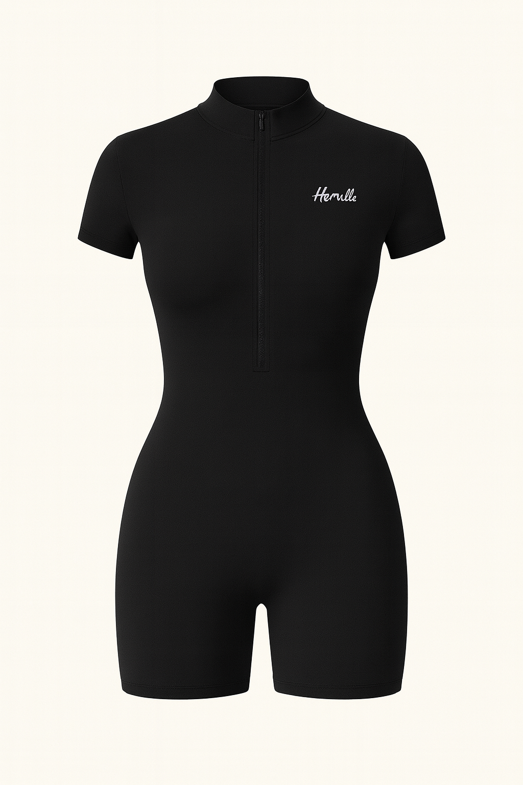 Black Active Romper