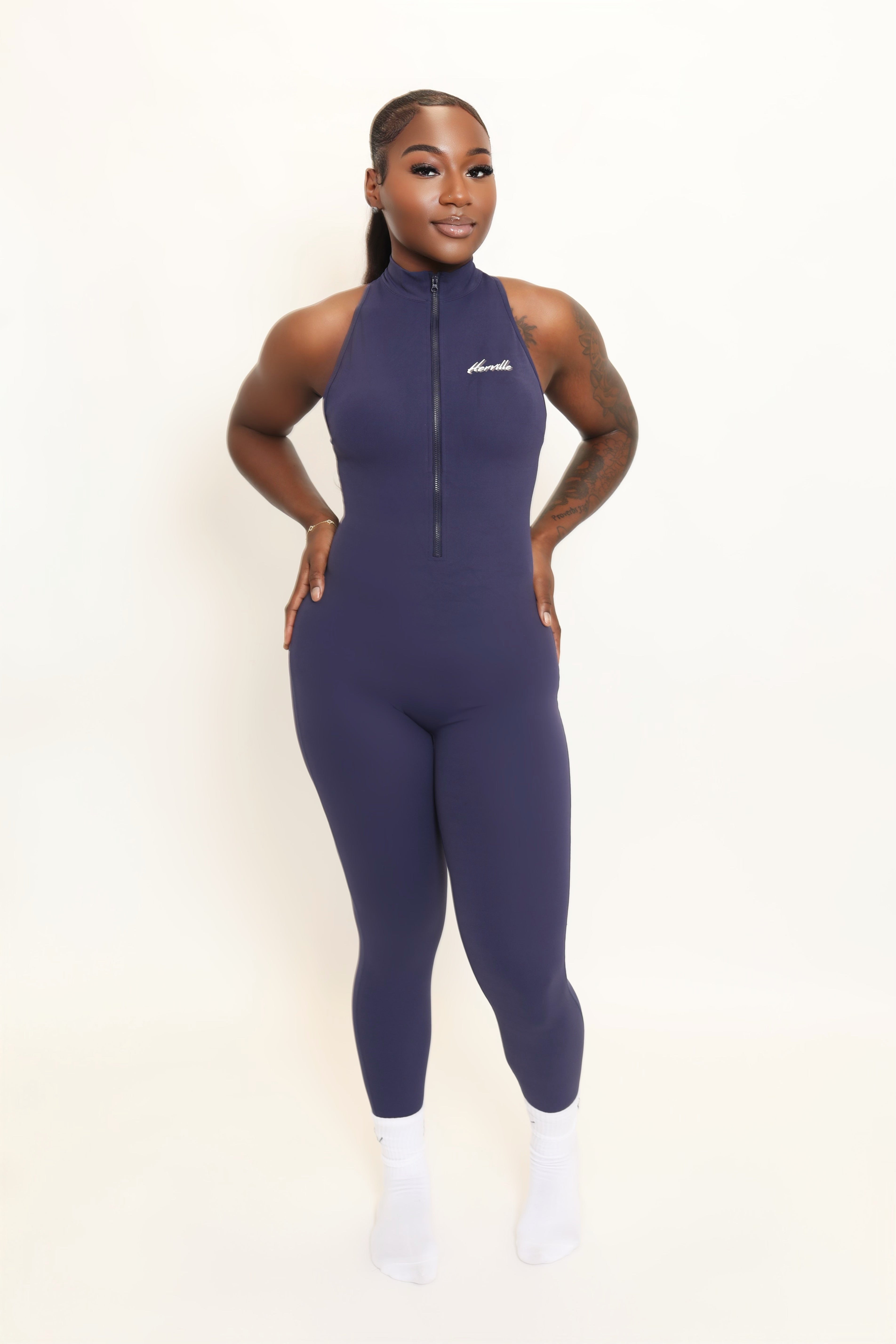 Midnight Blue Jumpsuit – Herville