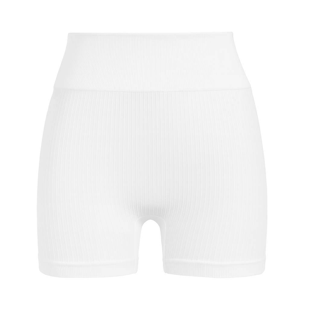 White Active Shorts